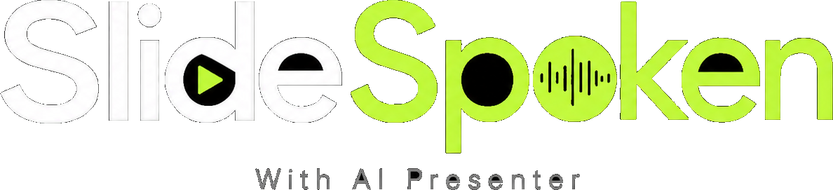 SlideSpoken — With AI Presenter